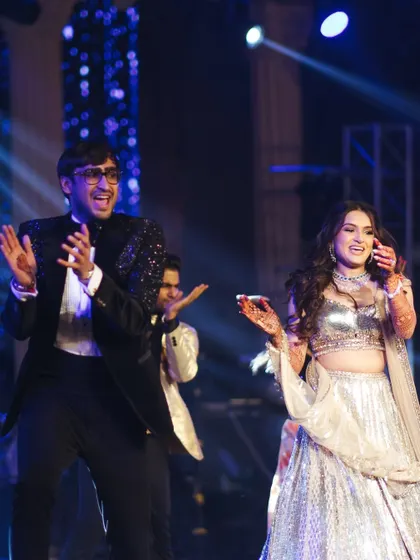 The smiles say it all. Our goal is to make rehearsals so fun that by the time you are on stage, all you feel is excitement and joy.