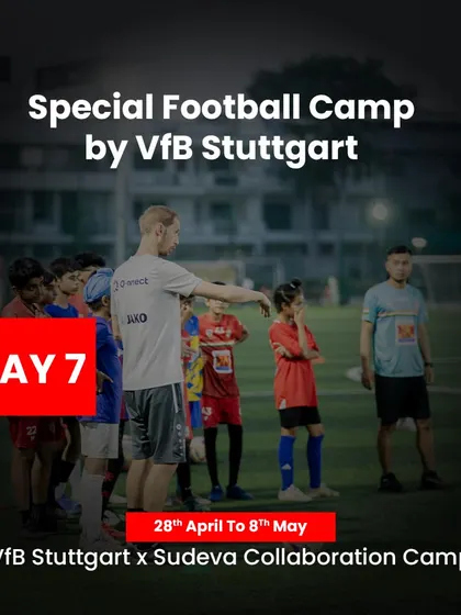 Day 7 of our special football camp with VfB Stuttgart. The consistency and structure of these multi day camps ensure that learning is reinforced and skills are progressively built upon.