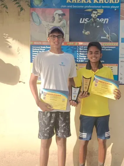 Kabir Chothani became runner-up of the Boys U18 Championship Series tournament held in Delhi.