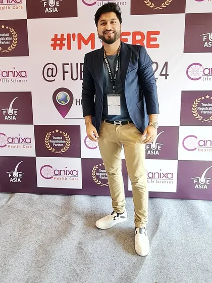 Attending the FUE ASIA world congress on hair transplantation. It's crucial for me to stay updated on the latest in medical and surgical trichology, including advanced Bio-FUE and DHI techniques.