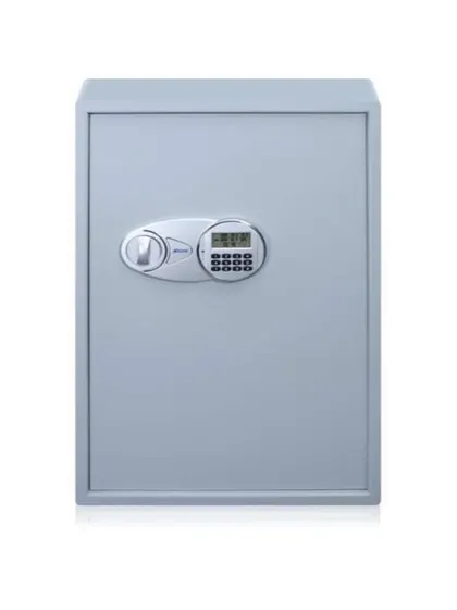 The Ozone ECO-BB-77 is a large, 95.4-litre safe perfect for retail or office environments. It features a user-friendly LCD display, dual password access, and a strong steel body with a scratch-resistant finish.
