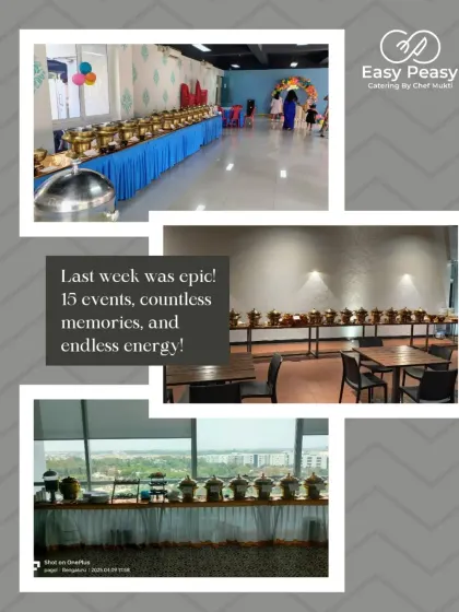 This is how we roll. Last week was epic with 15 events, and our team handled it all with endless energy. We thrive on the hustle and are proud to deliver exceptional service, no matter how busy the schedule gets.