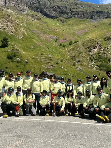 Our team, fresh off a successful Elbrus summit, gets ready to guide another group just days later. We run multiple successful batches on Europe's highest peak every season.