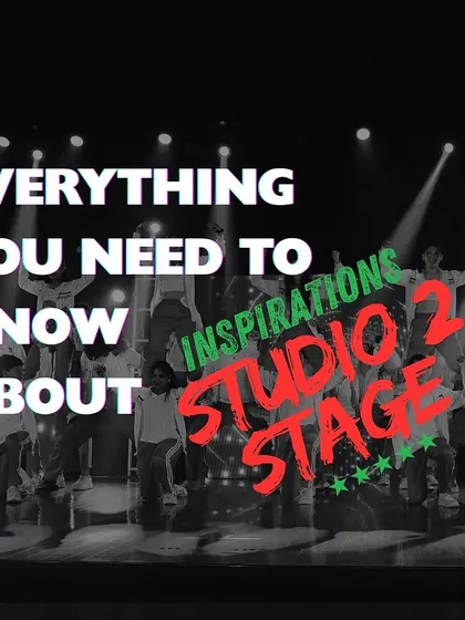 Everything you need to know about our "Studio to Stage" program. This graphic explains how we prepare dancers of all ages for a professional performance experience.