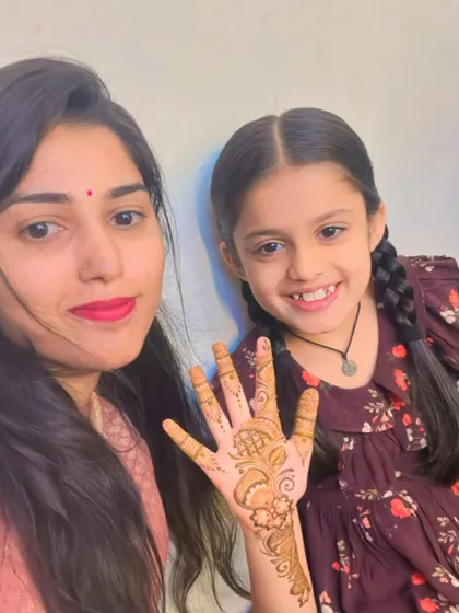 A selfie with the adorable Maitreyee. Had so much fun with her on the set.