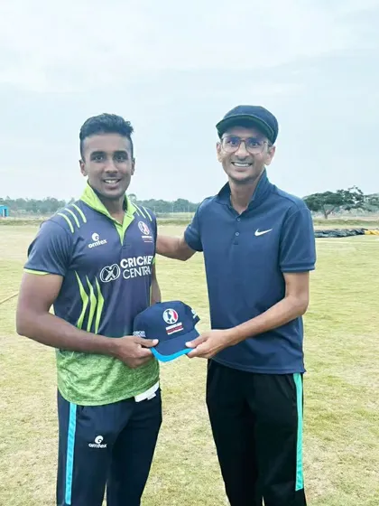Celebrating another one of our senior players receiving his cap and recognition for a top performance in 2023.