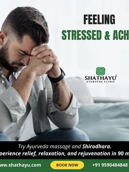 For those feeling overwhelmed by stress and physical aches, I offer a 90-minute session combining Ayurvedic massage and Shirodhara. This treatment is designed to provide immediate relief, relaxation, and a sense of complete rejuvenation.