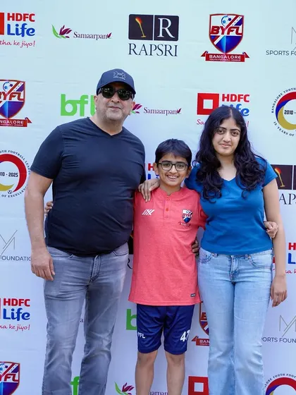 Another happy family at our celebration event. These are the moments that make our community special.