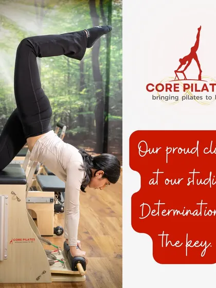 We are so proud of our clients' determination. This handstand on the Stability Chair is an advanced exercise that requires total body control and strength.