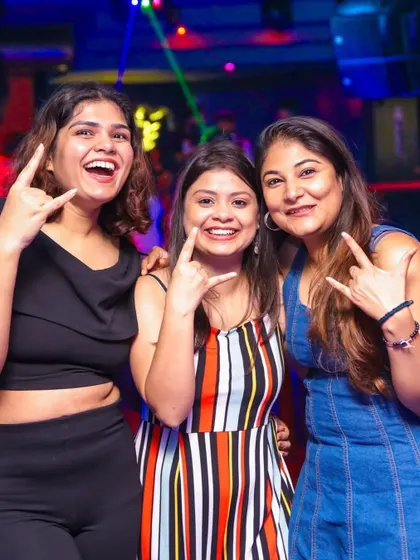When the whole crew is feeling the vibe. It's about creating those fun, shared memories with friends.