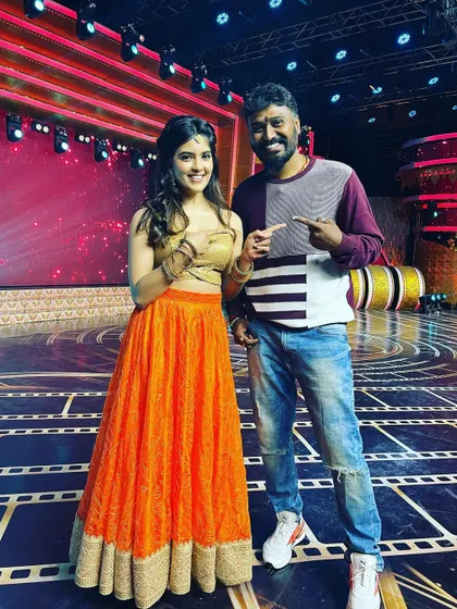 Happy to have worked with actress Amritha Aiyer for the Ananda Vikatan Cinema Awards.