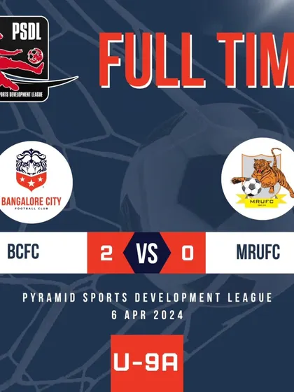A clean sheet and a 2-0 win for our U9A team in their PSDL fixture.