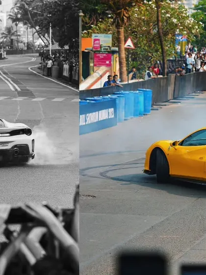 There's nothing like the smell of burning rubber. I captured the raw power of a Ferrari doing donuts and burnouts, with smoke billowing from the tires. These dynamic action shots are a must-have for any motorsports event.