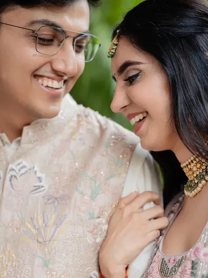 The pure, uninhibited laughter between a couple is priceless. My goal is to manage all the stress so that you can enjoy these lighthearted moments together.