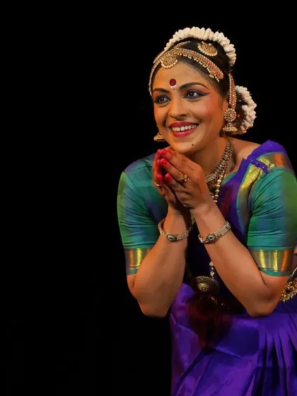 The beautiful smile of a dancer who has given her all on stage. Chaitra Rao's performance was a perfect example of how talent, when combined with the right attitude and hard work, blossoms.