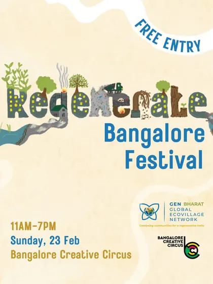 We were thrilled to host the Regenerate Bangalore Festival, a celebration of the growing movement for a regenerative future. The event brought together travelers, changemakers, and conscious brands.