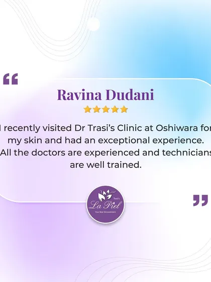 Starting the year with this glowing review fills us with gratitude. We are so happy this patient had an exceptional experience at our Oshiwara clinic and found our team to be experienced and well-trained.
