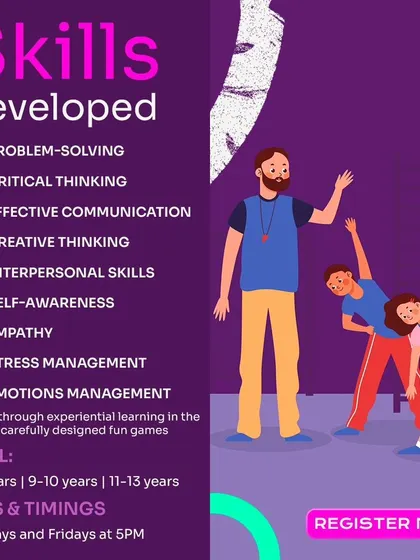 Here is some information about our Invictus Play program. We focus on building a rich movement vocabulary and essential interpersonal skills in a fun, gamified environment for kids aged 7-13.