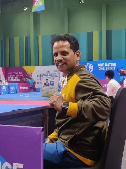 From the coach's chair at the 37th National Games. It is a privilege to have a ringside view and guide our athletes through their matches.