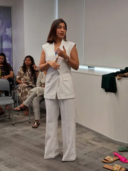 In my corporate job, people called me a "fashion girl" and assumed I wasn't serious about my work. I proved them wrong by showing that dressing with intention is a power tool. Your outfit is a statement that helps you be seen, heard, and respected.