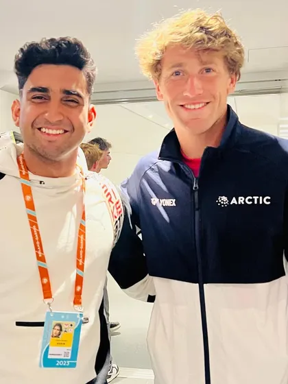 It is an honor to connect with top professionals like Casper Ruud. Being present at major events like Roland Garros allows us to learn from the best in the world.