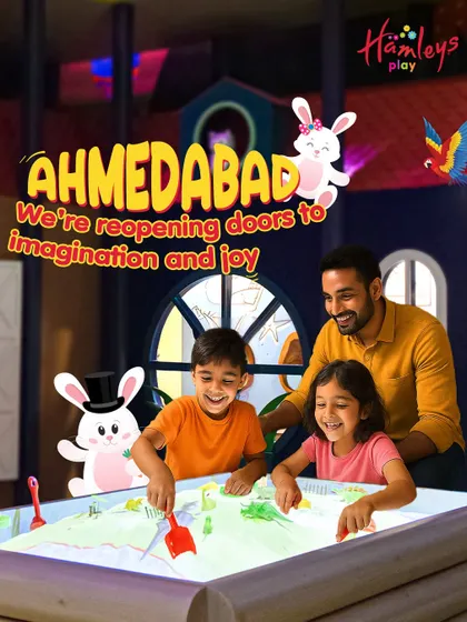 Ahmedabad, I'm reopening the doors to imagination and joy! I can't wait to welcome families back for a magical play experience.