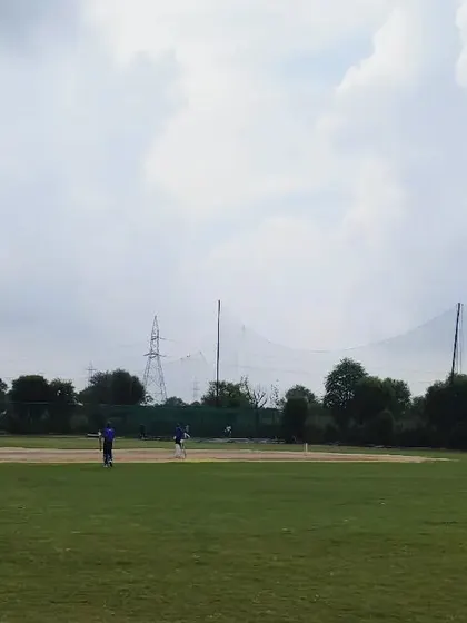 A panoramic view of the ground during the PS Cup U-17. A perfect day for cricket.