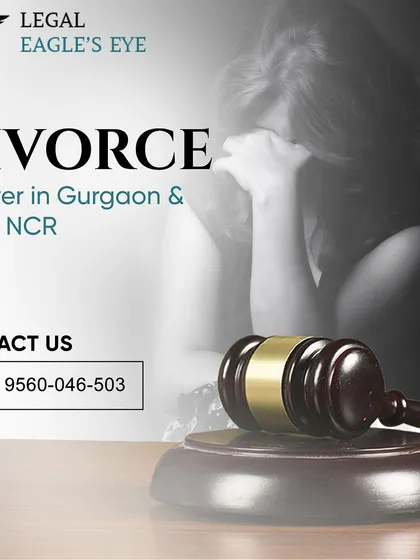 The emotional toll of a divorce can be immense, as depicted by the distressed figure in this image. I offer empathetic and expert guidance in divorce law across Gurgaon and Delhi NCR to help you navigate this journey.