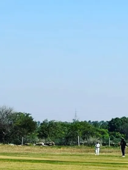 Various action shots from matches played during our 2023 tour of Chitradurga.