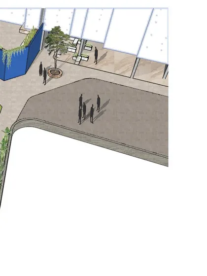 Human-centric design is about understanding the relationship between built spaces and their users. This conceptual plan for a public space prioritizes recreation and community living, putting people at the center to promote long-term wellbeing.