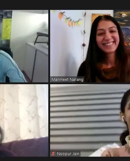 A candid moment from a parent workshop where we discussed the importance of playfulness and letting go of perfectionism. The smiles show the relief and connection that comes from sharing the journey of parenthood.