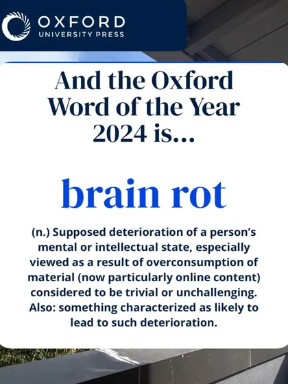 The Oxford Word of the Year 2024 was "brain rot," highlighting the effect of constant online content. I promise one hour of uninterrupted, quality time for your mind and body, a true break from the deluge.
