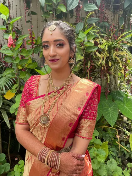 Dr. Rakshitha looking radiant and confident. My goal is always to make my clients feel their absolute best, and this picture captures that perfectly.