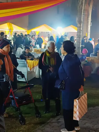 Guests of all ages enjoying the festive ambiance. We ensure our events are inclusive and accessible, creating a welcoming space for the entire community to come together.