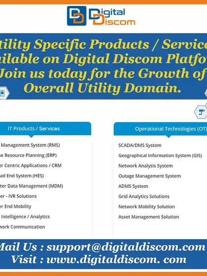 Our marketplace is a hub for critical IT products and operational technologies for the energy sector. We list everything from Revenue Management Systems and CRM applications to SCADA/DMS systems and grid analytics solutions.