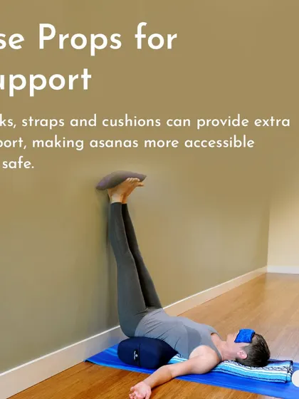 Using props like blocks, straps, and cushions can provide extra support, making asanas for back pain more accessible and safe.