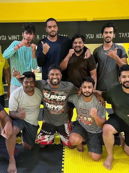 The morning squad, starting the day right with a tough training session.