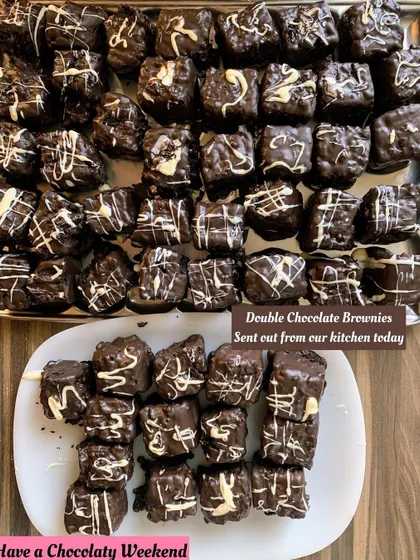 Have a chocolaty weekend with my Double Chocolate Brownies.