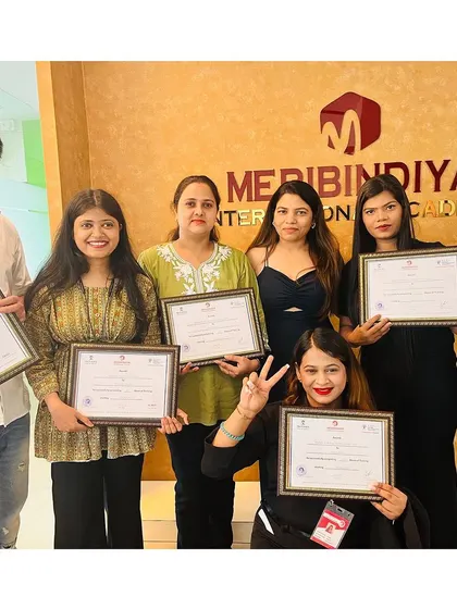 More happy graduates with their certificates. Each one of them is a success story in the making.