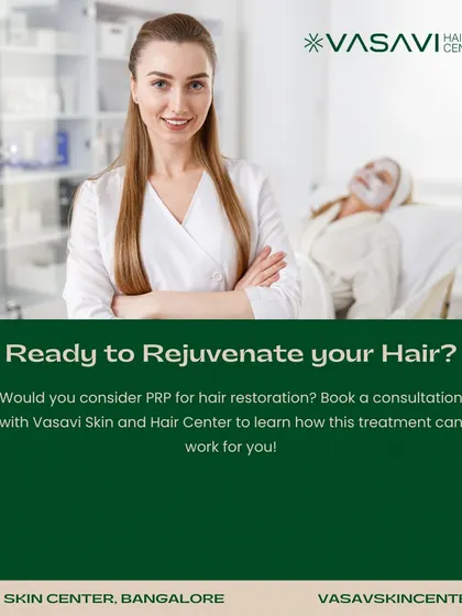 PRP, or Platelet-Rich Plasma, is a safe and natural treatment for hair restoration. It uses your body's own platelets to stimulate hair follicles, improve blood supply, and strengthen roots. I find it to be an effective option for both men and women experiencing hair thinning.