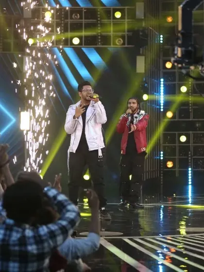 Performing "Rafta Rafta" in the finals. The stage was lit, the vibe was right. A perfect end to the Hustle journey.