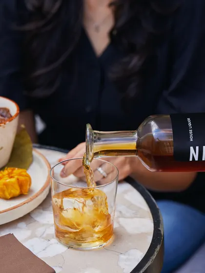 Our house-crafted Vanilla Cognac, infused with warm vanilla undertones, is perfect for sipping.