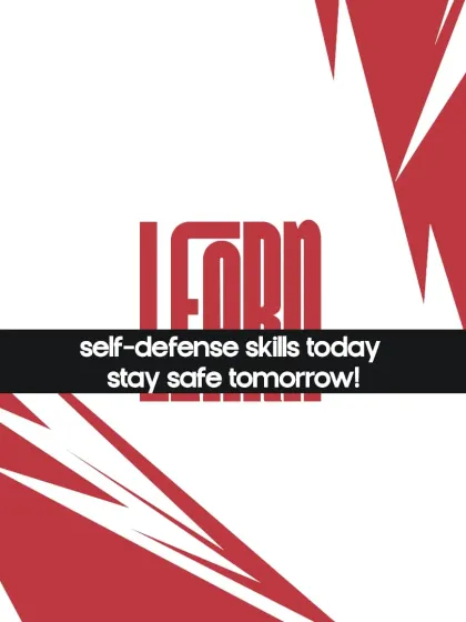 Learn self-defense skills today to stay safe tomorrow. It's an investment in your personal safety and peace of mind.
