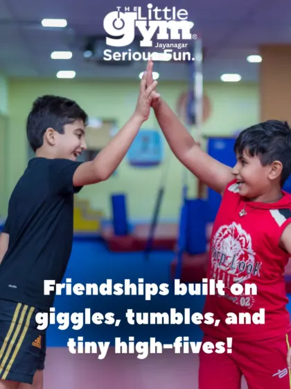 More than just a gym, this is a place where friendships are built on giggles, tumbles, and tiny high-fives. We nurture teamwork and social skills in every class.