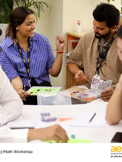To help parents support their children's math journey, our third-grade teachers hosted a "3 Act Task & Fact Fluency" workshop. Parents participated in fun games and tasks to understand how we build a conceptual understanding of numbers.