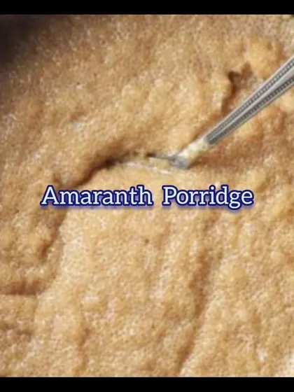 Amaranth porridge is a warm and nutritious way to start your day. It's a healthy, gluten free breakfast option that will keep you full and energized.