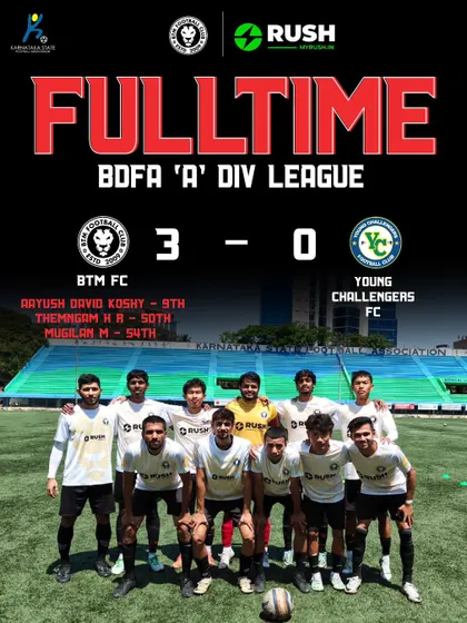 A solid 3-0 win over Young Challengers FC early in the season, setting a strong tone for our campaign.