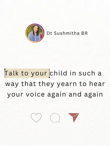 The way we communicate with our children shapes their inner voice. Let's talk to them in a way that makes them feel heard, loved, and eager to share their world with us.