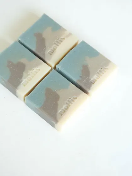 Meet Rain Veil, my newest soap bar. It's fresh, clean, and quietly captivating, a breath of calm for your daily ritual.