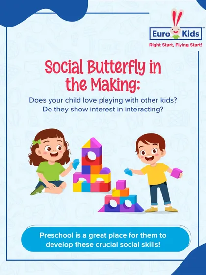A social butterfly in the making may be ready for preschool. If your child loves playing with other kids and shows interest in interacting, preschool is a great place to develop those social skills.